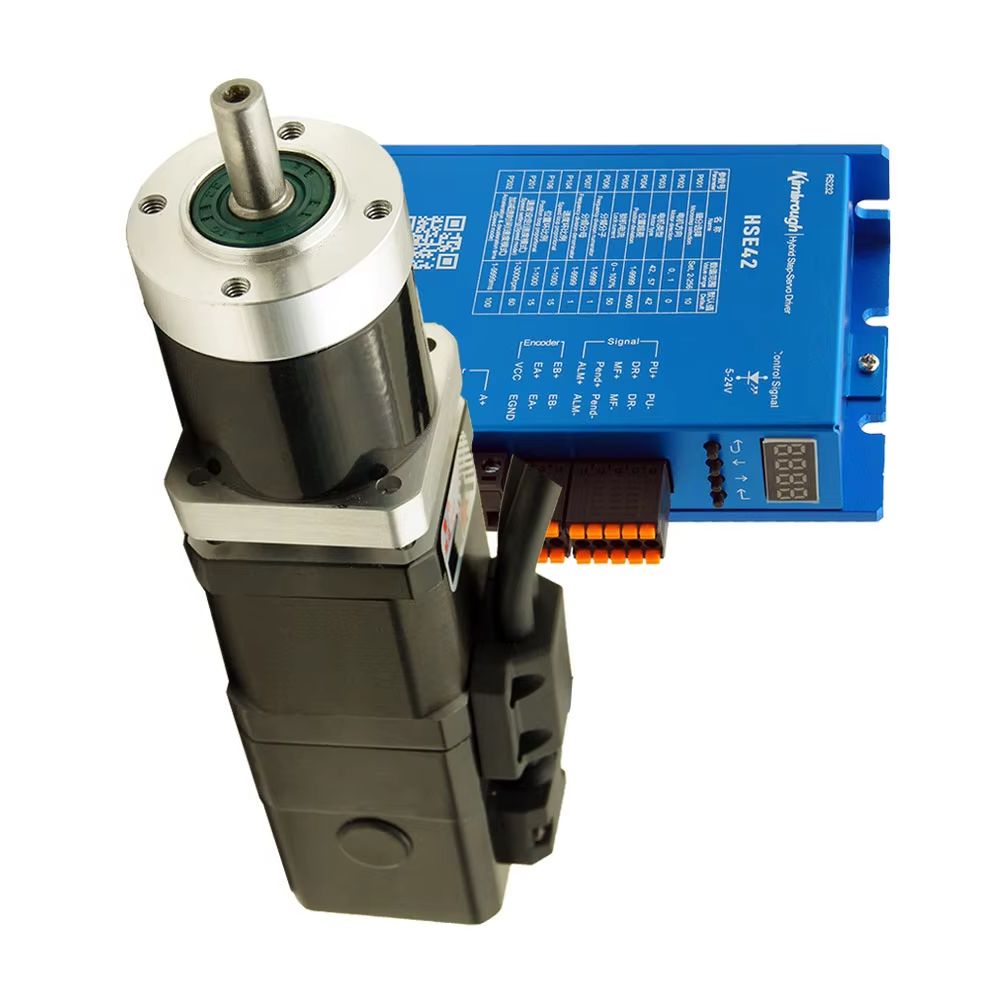Closed Loop Stepper Motor Nema 17 - Fren Planet Dişli 0.6Nm Nema17 Kapalı